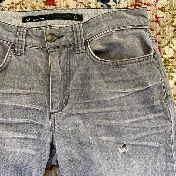 Joe's Jeans Brixton Fit Faded Distressed Grey Denim 30 - Picture 5 of 13
